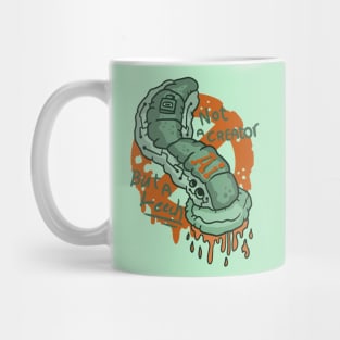 AI is theft. leech. Mug